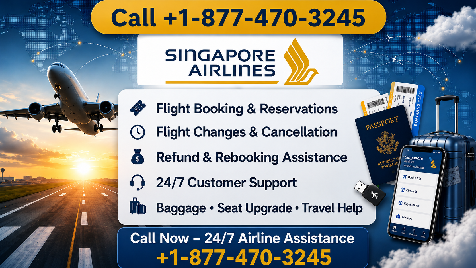 Singapore Airlines Flights Cancellation Today – Latest Updates & Passenger Assistance(+1-{877}↻(470)--3245)|